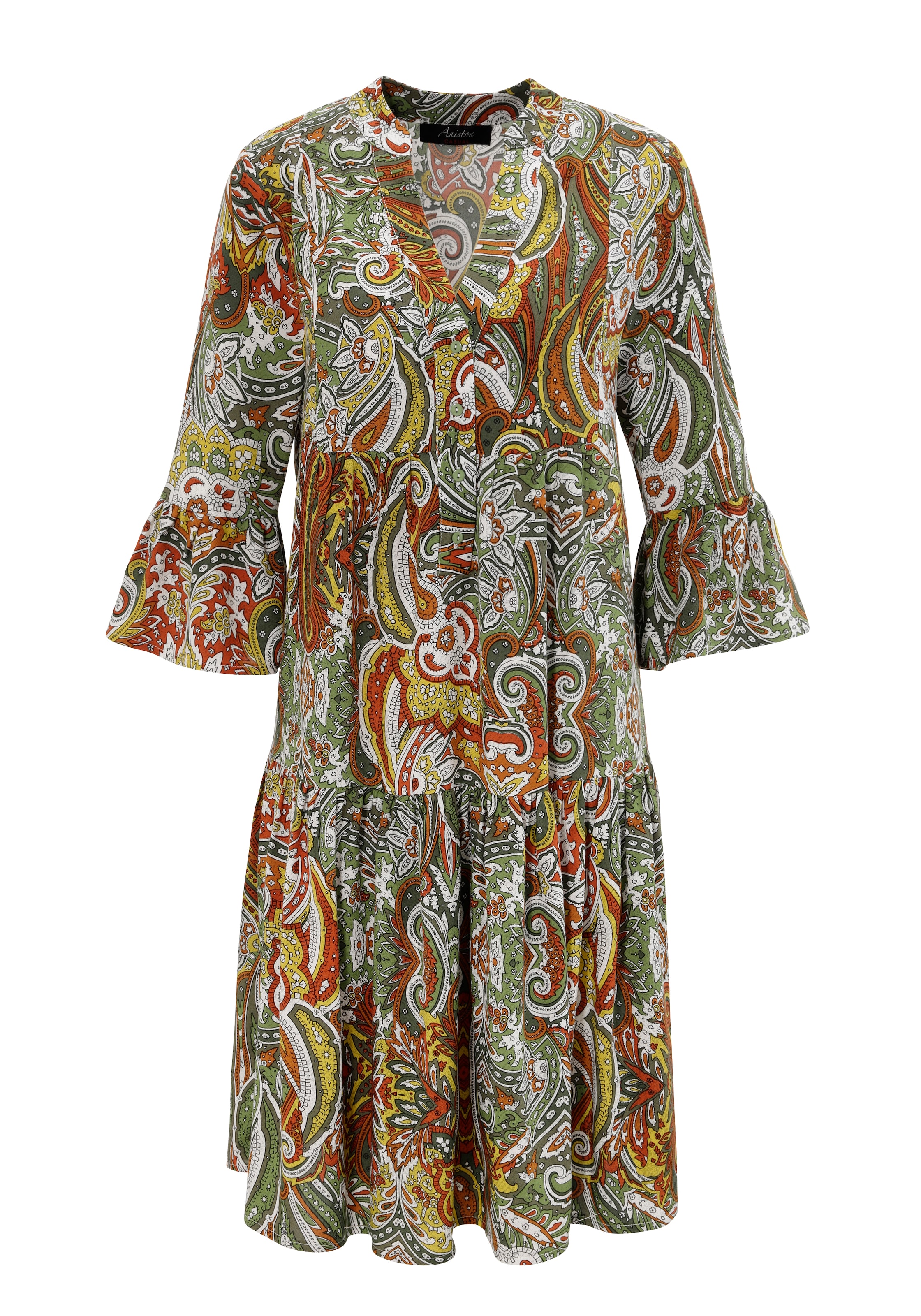 Aniston CASUAL Kleid in Grün: Vorderseite