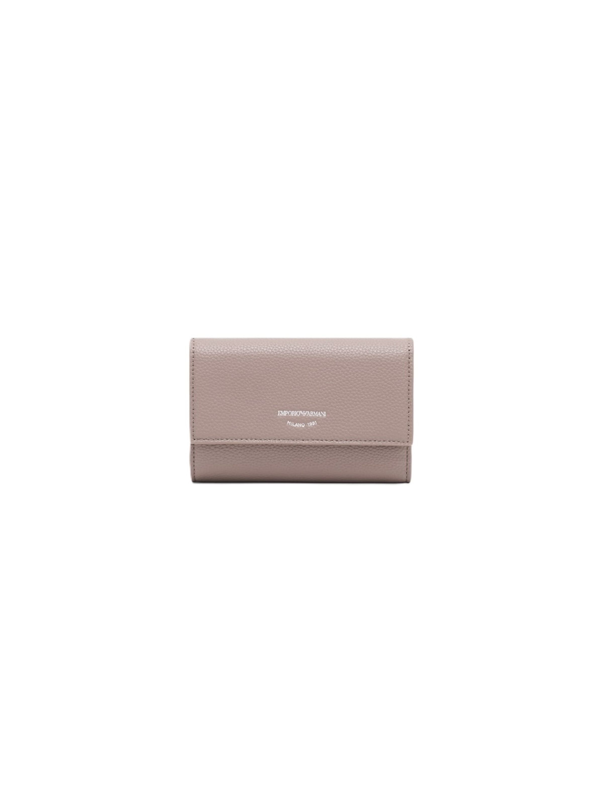 Emporio Armani Portemonnaie 'EW000368 AF11953'‌‌‌‌‌‌‌‌‌ in Beige: Vorderseite