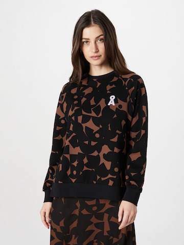 ARMEDANGELS Sweatshirt 'Giovannaa' in Brown: front