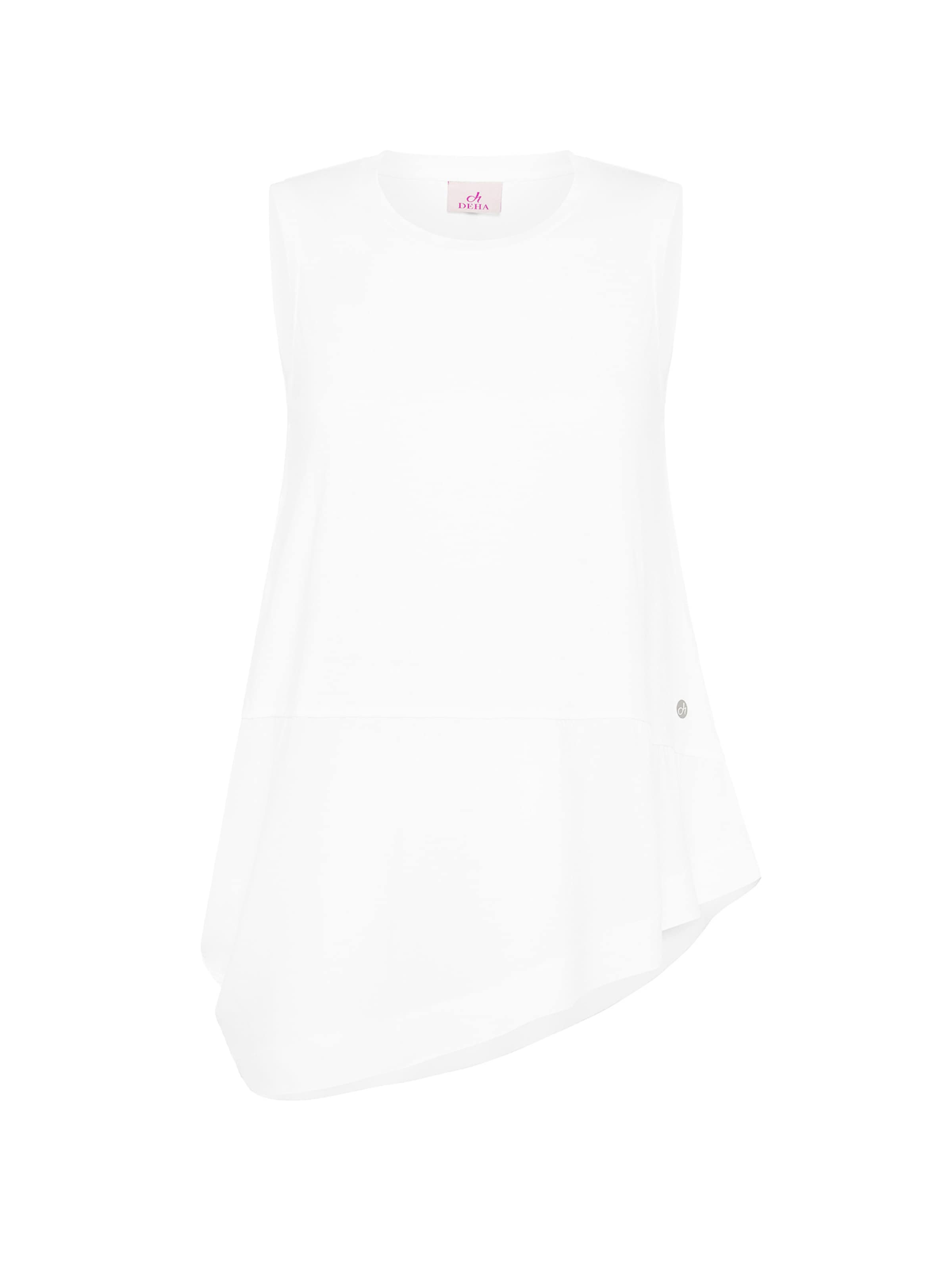 DEHA Haut en blanc, Vue avec produit