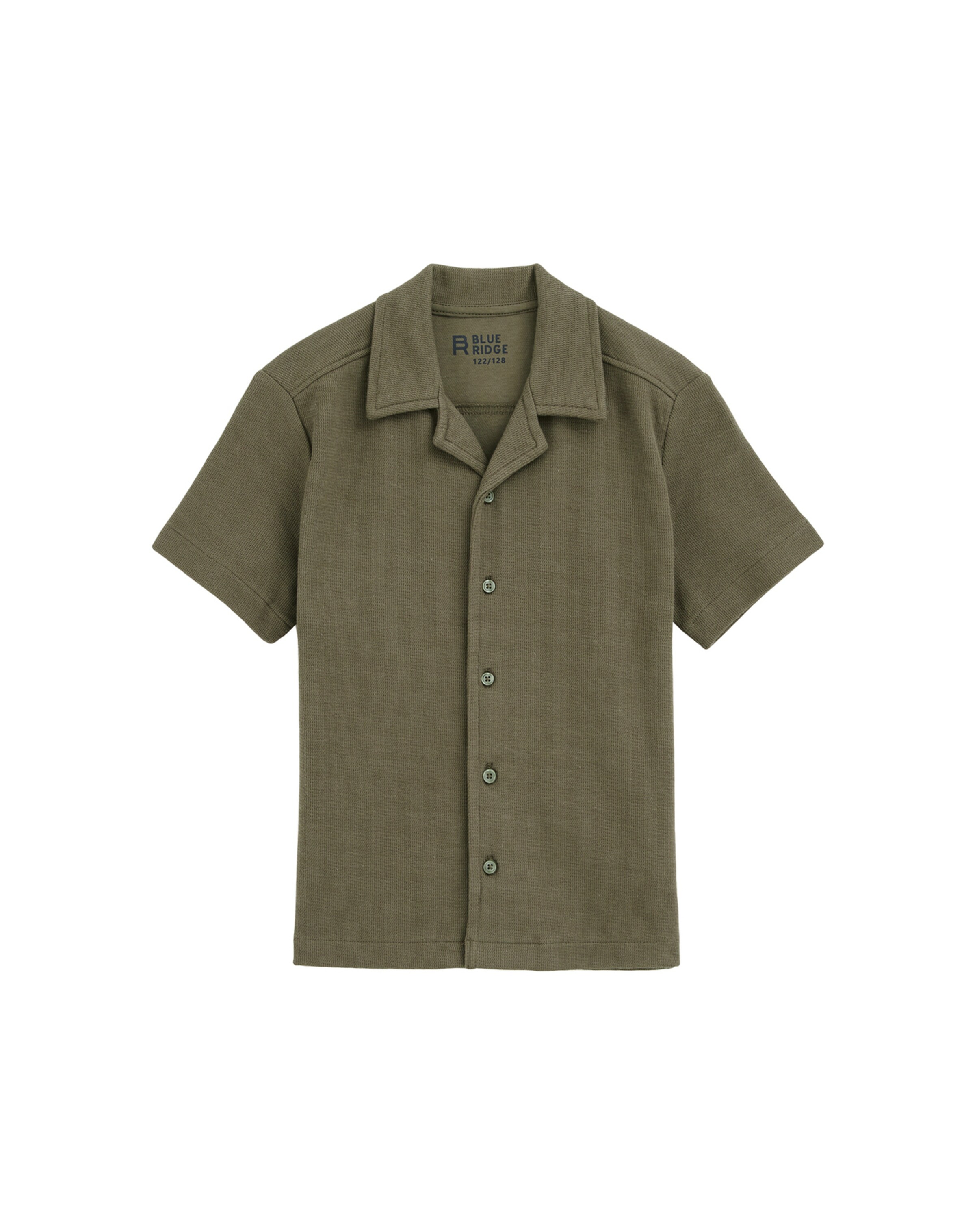 WE Fashion Tavaline suurus Triiksärk, värv roheline: eest vaates