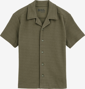 WE Fashion Regular Fit Paita värissä vihreä: etupuoli