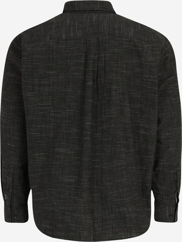 s.Oliver Men Big Sizes Regular fit Button Up Shirt in Black
