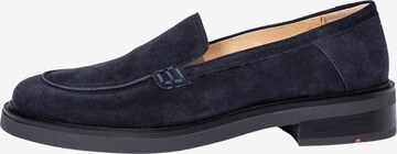 LLOYD Classic Flats in Blue: front