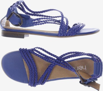 heine Sandals & High-Heeled Sandals in 37 in Blue: front