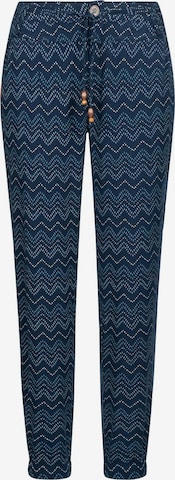 Ragwear Broek 'Talin Chevron' in Blauw: voorkant