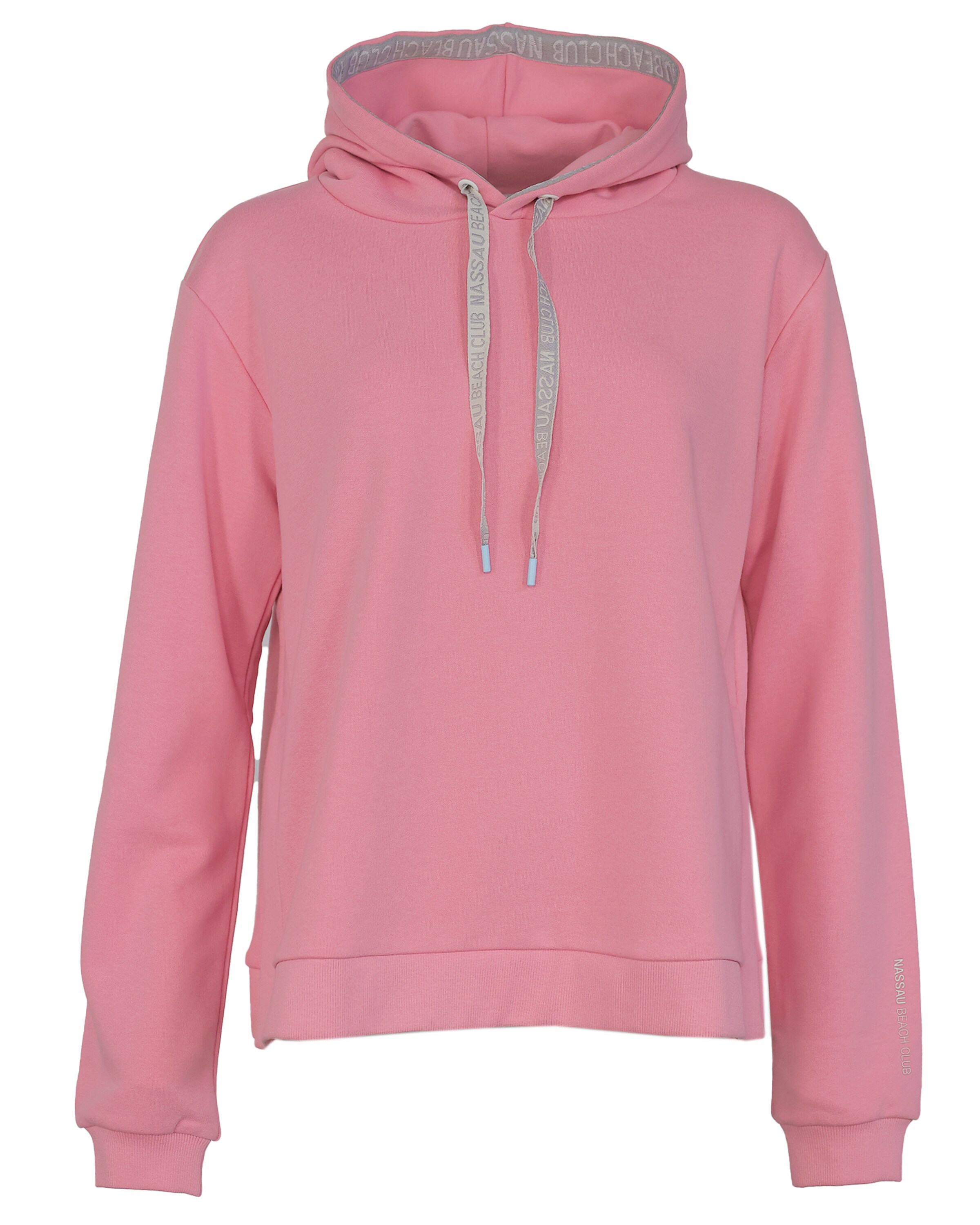 NASSAU Beach Club Sweatjacke 'NB22005' in Pink: Vorderseite