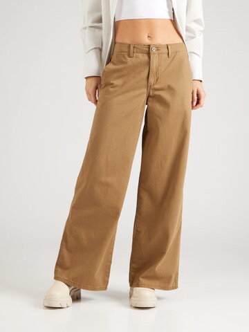 LEVI'S ® Wide leg Τζιν σε καφέ: μπροστά
