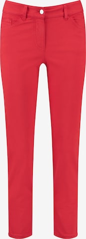 GERRY WEBER Regular Jeans 'Best4me' in Red: front