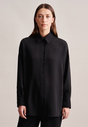 SEIDENSTICKER Blouse in Zwart: voorkant