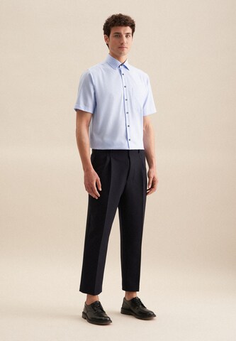 SEIDENSTICKER Regular fit Business shirt 'Smart Essentials' in Blue