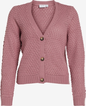 Cardigan 'Liomy' VILA en rose : devant