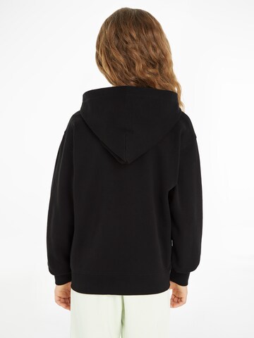 Calvin Klein Jeans Zip-Up Hoodie in Black