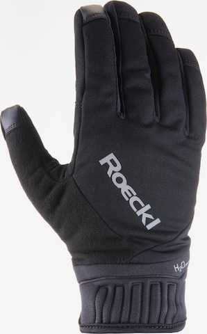 Roeckl Athletic Gloves 'Ranten' in Black: front
