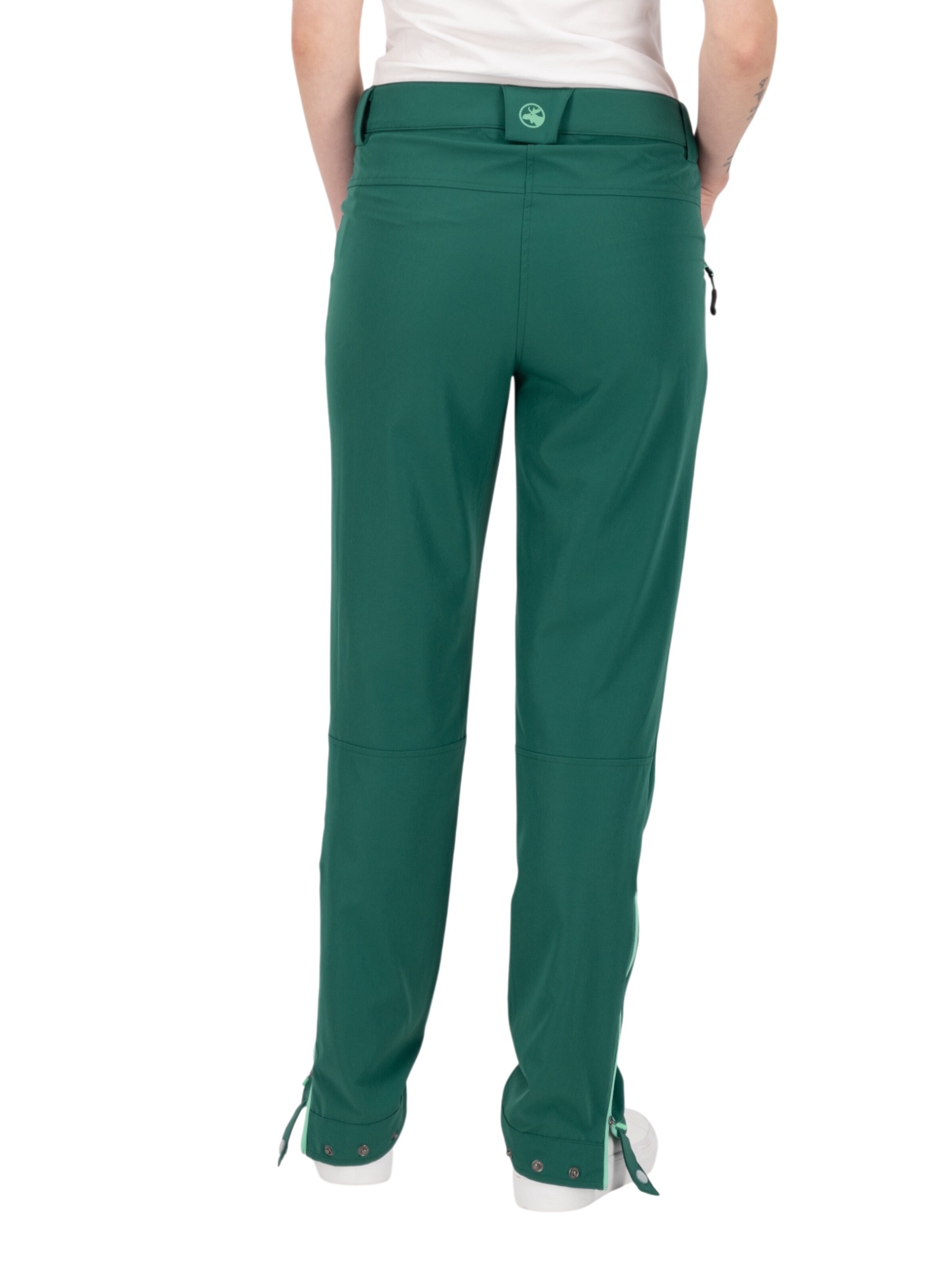 deproc Slimfit Outdoorbroek in Groen