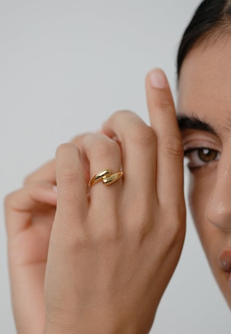 Bague Stilnest en or : devant