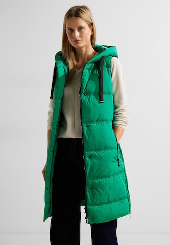 CECIL Vest in Green: front