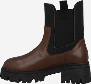 ABOUT YOU Chelsea boots 'Marielle' in Bruin