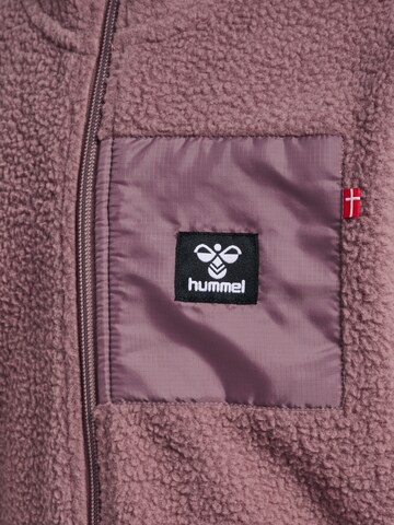 Hummel Fleecejacke in Lila