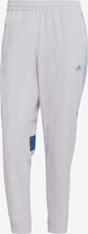 Slimfit Pantaloni sportivi 'Tiro' di ADIDAS SPORTSWEAR in grigio: frontale