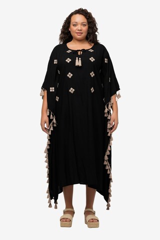 Robes en maille Ulla Popken en noir : devant