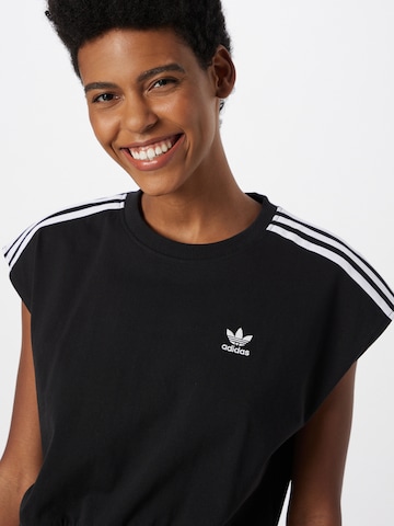 T-shirt 'Adicolor Classics Waist Cinch' ADIDAS ORIGINALS en noir