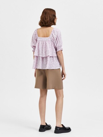 SELECTED FEMME Blouse in Lila