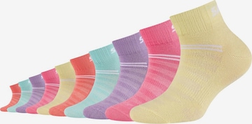 SKECHERS Athletic Socks in Mixed colors: front