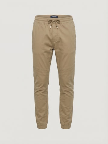 KOROSHI Zúžený strih Nohavice - Béžová