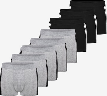 SCHIESSER Boxershorts '95/5 Stretch - Organic Cotton' in Silber: Vorderseite