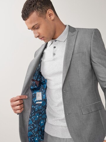 Slim fit Giacca da completo di Next in grigio