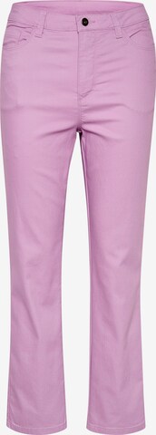 Kaffe Regular Jeans 'Zelina' in Purple: front