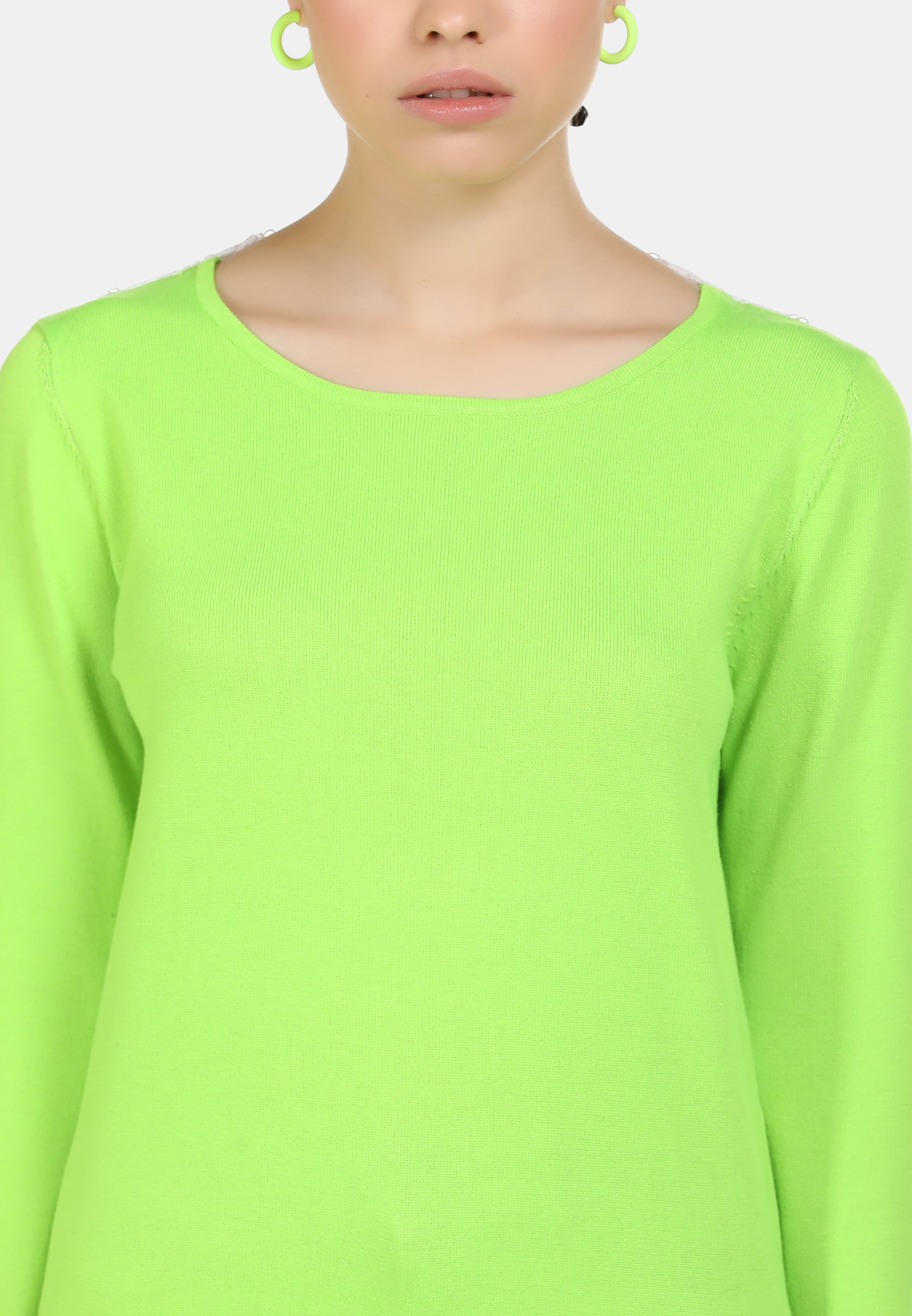 MYMO Pullover in Neongrün 