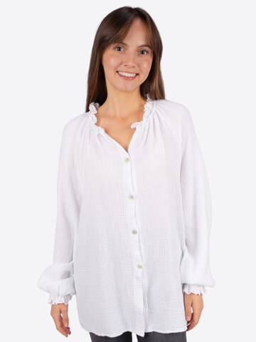 Seasons of April Blouse 'Cloe' in White: front