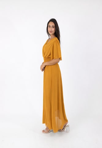 Elara Dress in Yellow