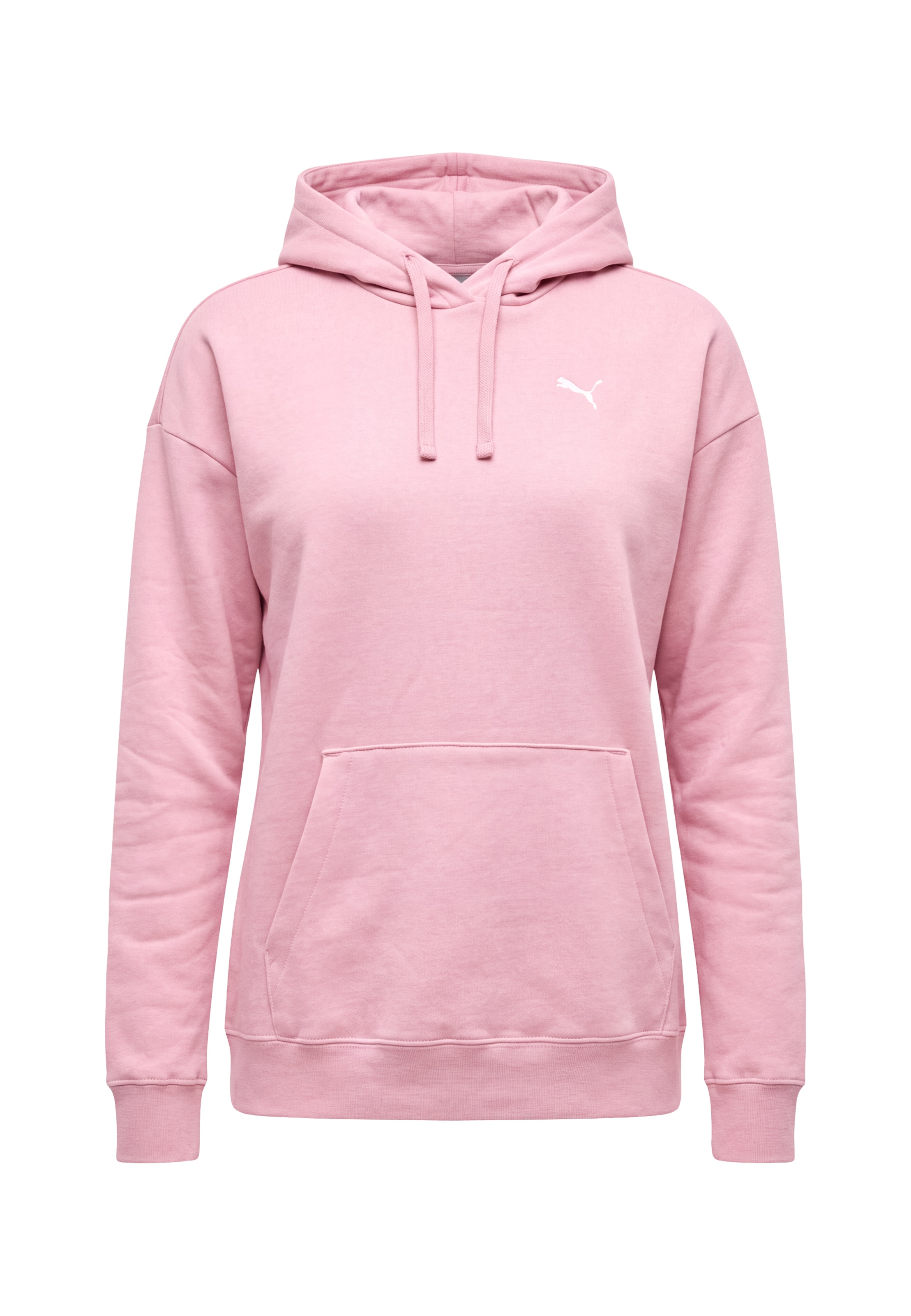 PUMA Sportief sweatshirt 'Ess' in Roze: voorkant