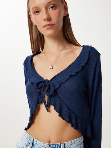 mėlyna Happiness İstanbul Kardiganas