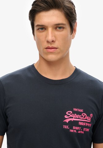 Superdry & Co T-Shirt in Blau: Vorderseite
