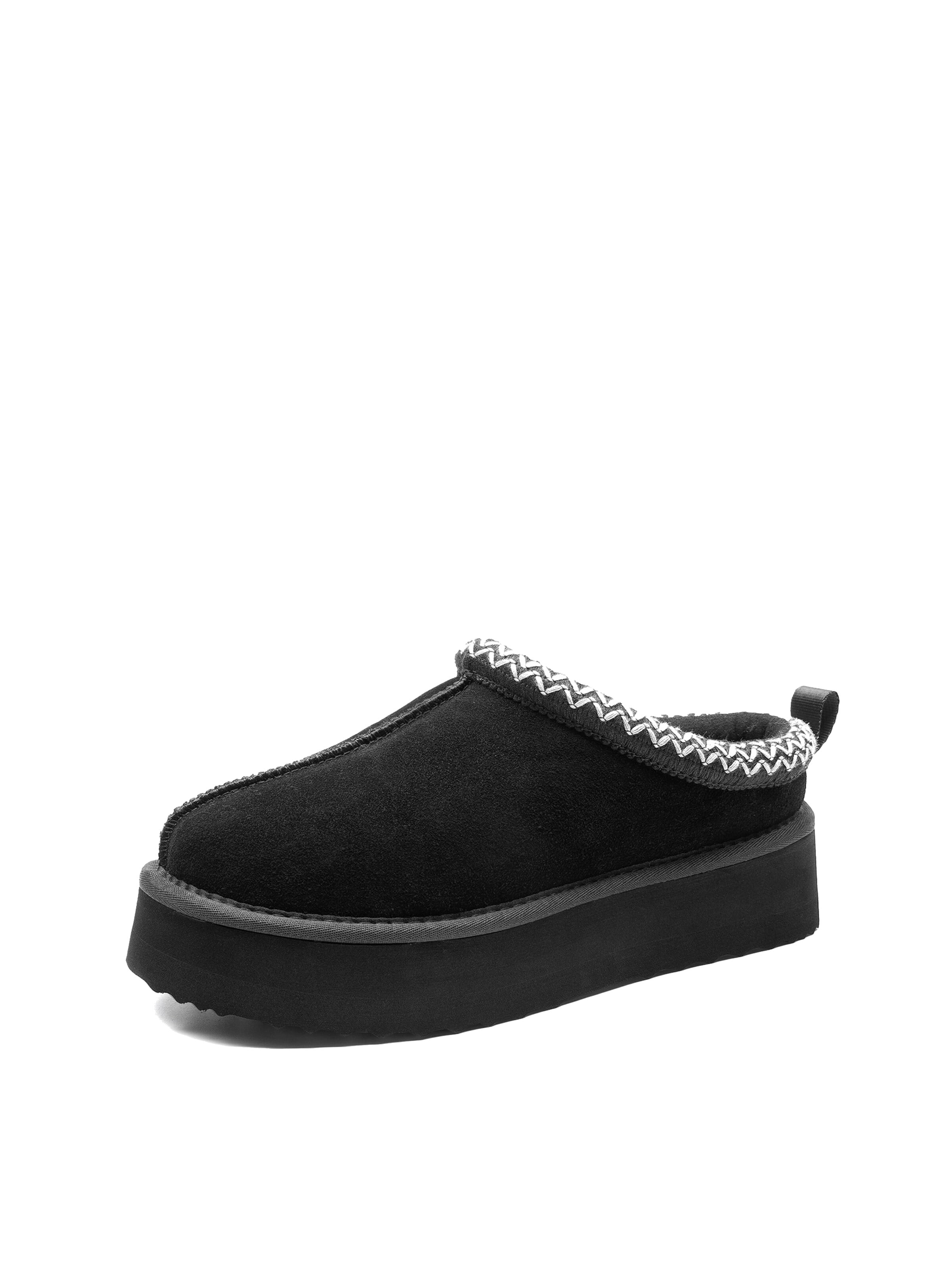 Dream Pairs Huisschoenen in Zwart: voorkant