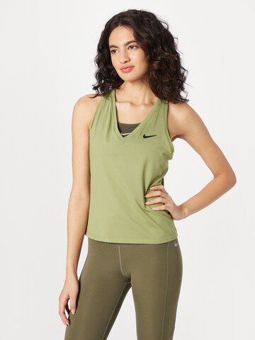 NIKE Sports Top 'Victory' in Green: front