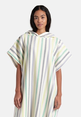 ARENA - Albornoz largo 'CHANGING PONCHO' en blanco