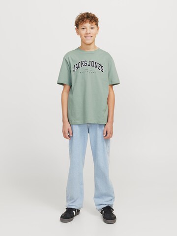 Jack & Jones Junior Футболка 'JJECaleb' в Зеленый