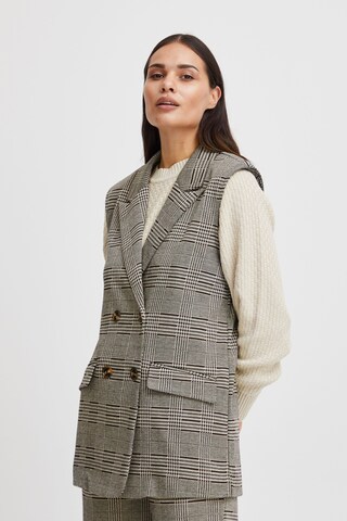 Gilet 'Rowan' b.young en beige : devant