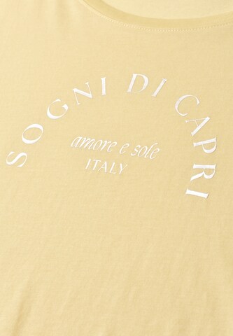 STREET ONE Shirt in Gelb