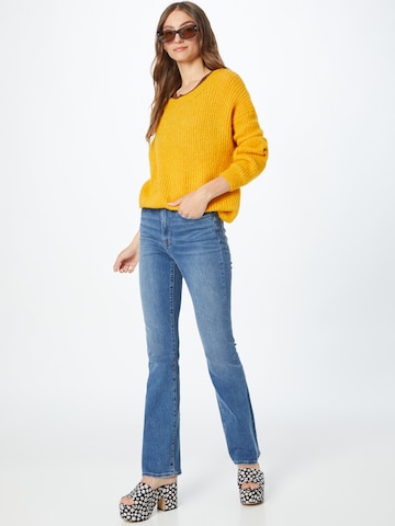 AMERICAN VINTAGE - Pullover 'EAST' em amarelo