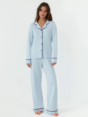 Hiccup Pajama in Blue: front