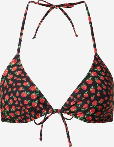 BeckSöndergaard Bikini Top 'Raspy' in Green / Purple / Red / Black, Item view