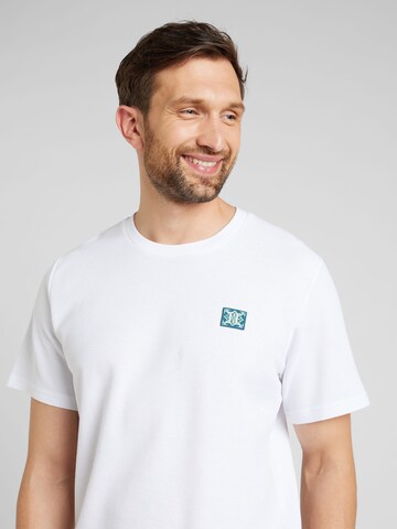 Les Deux T-Shirt 'Piece' in Weiß