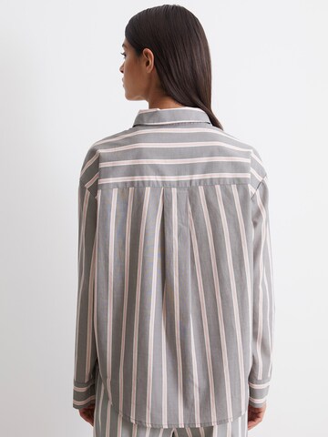 Marc O'Polo - Camiseta para dormir ' Mix & Match Woven ' en gris