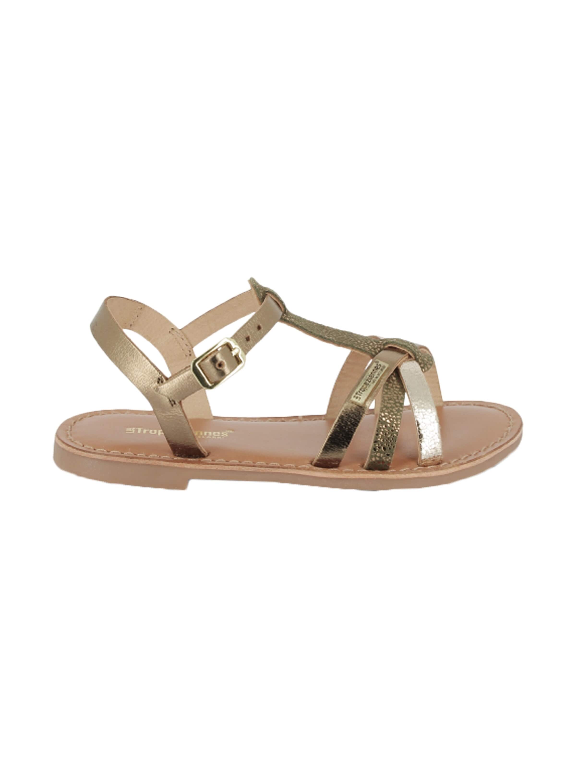 Sandales 'Ledersandalen für Kinder von Belarbi Baguera' Les Tropéziennes en marron